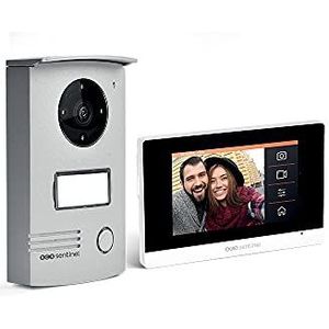 VisioDoor 4.3+ - bedrade video-intercom met extra platte touch-monitor 4.3