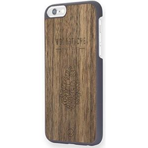 Woodstache beschermhoes voor iPhone 6/6S walnoot