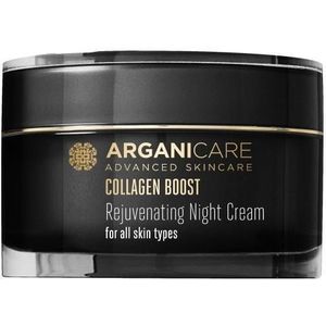 Arganicare - Night Cream Collagen - Gezichtscrème - 50 ml
