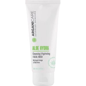 Arganicare - Aloe Hydra Facial Wash - Reinigingsproduct - 100 ml - Voor Vrouwen
