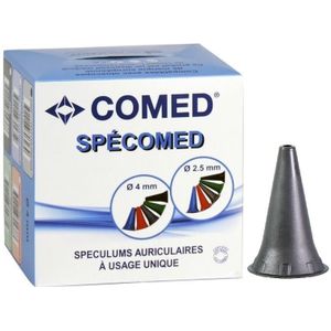 Otoscoop tips 2,5mm Zwart 250 stuks