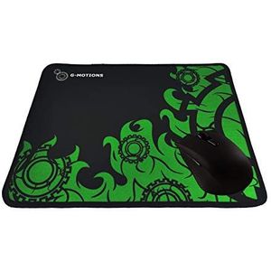 G-MOTIONS Geborduurde Gaming Muismat - Vloeibare Absorptie Coating - Ideaal voor alle Muistypes - Gaming Mat (S: 20 x 25 CM (Flamme))