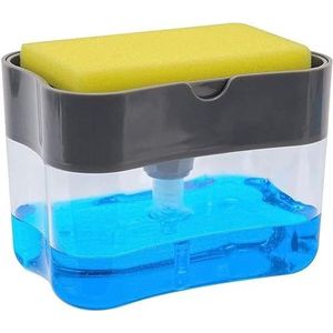 PARENCE. - Drukreinigerhouder met nauwkeurige dosering, comfort en verbeterde hygiëne - Magic Sink organizer met spons - Model 2023