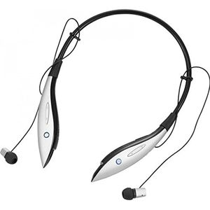 PARENCE. - Bluetooth nekband/draadloze hoofdtelefoon vrijheid, meeslepend geluid, veilige pasvorm/opbergtas, ergonomie - sport, onderweg