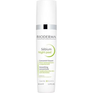Bioderma - Sébium Nachtpeeling - 40ml - Peelingserum - Voor Onzuivere Huid