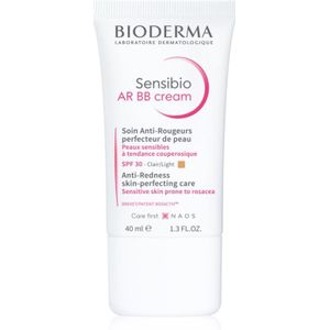 Bioderma Sensibio AR BB Cream Anti Redness Skin Perfecting SPF30 Light 40ml - Huidperfectionerende en beschermende verzorging tegen roodheid