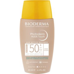 Bioderma Photoderm Nude touch Mineral SPF50+ donkere teint Vloeibare crème 40ml
