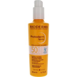 Bioderma Photoderm Sprej SPF 50+ Beschermende Zonnebrandmelk in Spray SPF 50+ 200 ml