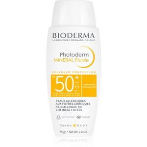 Bioderma Photoderm Mineral Fluid Spf50 - Zonnebrand - 75g