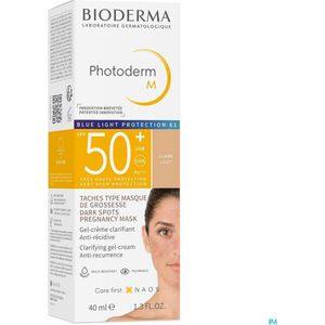 Bioderma Photoderm M Spf 50+ Blue Light Protection Light Tone - Zonnebrand 40 ml