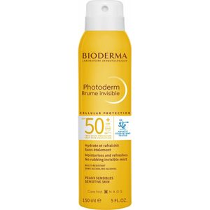 Bioderma Photoderm Brume Invisible zonnebrandmist in spray SPF 50+ 150 ml