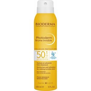Bioderma - Photoderm Brume - Zonnebrandspray - SPF50+ - Transparant - 200ml