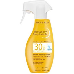 Bioderma Photoderm Spray SPF 30 verfrissende bruiningsspray voor het gezicht SPF 30 300 ml