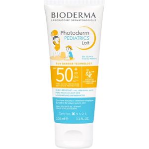 Bioderma - Photoderm Pediatrics Lait SPF50+ - Zonnebrand - Ongeparfumeerd