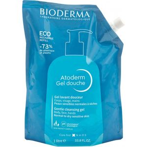 Bioderma - Atoderm - Douchegel - 1000 ml - Geschikt voor Gevoelige Huid