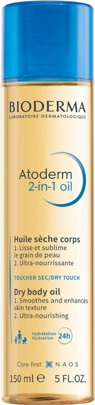 Bioderma - Atoderm - 2-In-1 Oil - Droge Huid - Hydraterende Olie