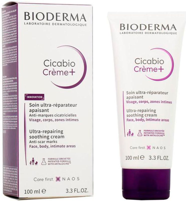 Bioderma - Cicabio Cream+ - Gezichtscrème - Hydraterend - 40 ml