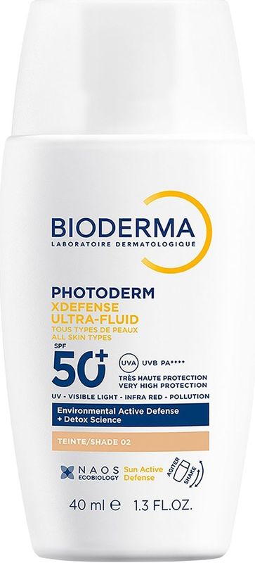 Bioderma - Photoderm XDefense Color 02 - Zonnebrandcrème - SPF 50