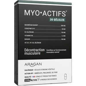 Aragan Synactifs MyoActifs 30 Capsules