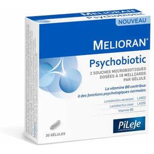 Supplement - Melioran Psychobiotic - Vitamine B6 - 30 Capsules