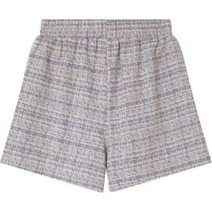 Paarse tweed short Ivan - Grace & Mila