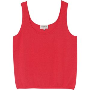 Grace & Mila - Top - Rood - Katoen