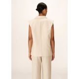 Grace & Mila - Pietro Gilet - Beige - Linnen/Katoen
