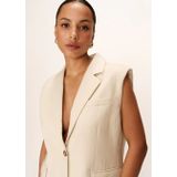 Grace & Mila - Pietro Gilet - Beige - Linnen/Katoen