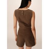 Grace & Mila - Pino - Korte Broek - Khaki - 100% Katoen