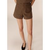 Grace & Mila - Pino - Korte Broek - Khaki - 100% Katoen