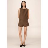 Grace & Mila - Pino - Korte Broek - Khaki - 100% Katoen