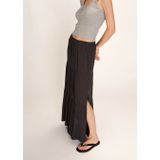 Grace & Mila - Ronsard - Lange Rok - Antraciet - 100% Viscose