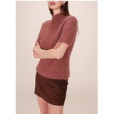 Grace & Mila - SAULE - Trui - Terracotta - Korte Mouwen