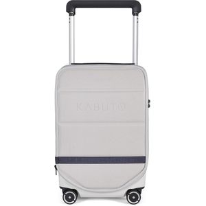 Kabuto Rover Smart 4-wiel handbagage - Wit zilver / Uitbreidbaar