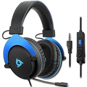 KLIM Rush - Xbox One -headset met microfoon + compatibel met PC MAC PS4 Nintendo Switch iOS Android + 3,5 mm Jack Plug + Gaming -hoofdtelefoon + comfortabele en verstelbare gaming -headset + Nieuw