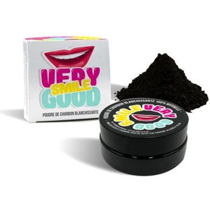 Very Good Smile - Bleekpoeder - Actieve Kool - Veilig voor Gevoelige Tanden
