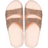 Cacatoès - Trancoso - Sandalen - Nude - Gouden Glitters