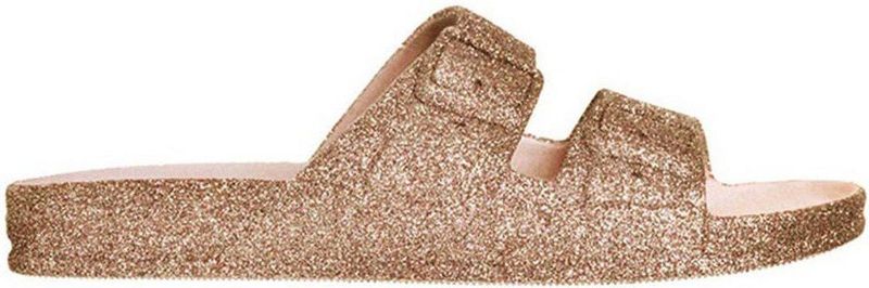 Cacatoès - Trancoso - Sandalen - Nude - Gouden Glitters