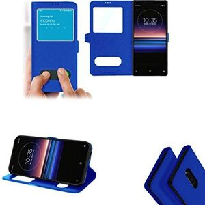 Beschermhoes voor Sony Xperia 16,5 cm (6,5 inch), blauw