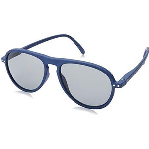 IZIPIZI Unisex Shape #I zonnebril, marineblauw, één maat, donkerblauw, One Size