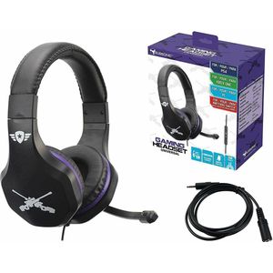 Subsonic Gaming Headset Wedstrijd Koninklijk (Bedraad), Gaming headset, Zwart