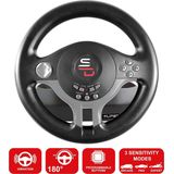 Superdrive - SV 200 - Racestuur - Zwart - Compact - Programmeerbaar