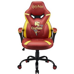 Subsonic Harry Potter gamer-kinderzitje/bureaustoel, kunstleer, rood, 70 x 52 x 26 cm