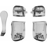 Subsonic - Pro Gamer Kit - Accessoires voor Spelcomputers - Zwart - Inclusief Joystickgrepen en Triggers