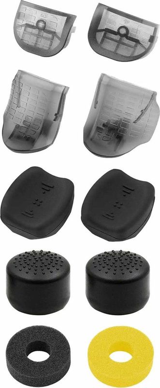 Subsonic - Pro Gamer Kit - Accessoires voor Spelcomputers - Zwart - Inclusief Joystickgrepen en Triggers