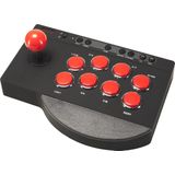 Subsonic - Arcade-joystick - Zwart - Rood - Staal