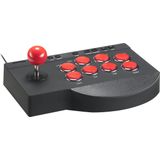 Subsonic - Arcade-joystick - Zwart - Rood - Staal