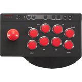 Subsonic - Arcade-joystick - Zwart - Rood - Staal