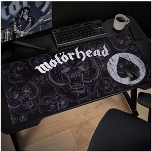 XXL-muismat met een officiële Motörhead-licentie die prestaties combineert met een gewaagd ontwerp geïnspireerd op de legendarische heavy metalband.