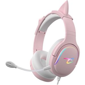 Subsonic Headset All Platforms Led MULTI (Bedraad), Gaming headset, Roze